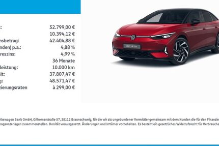 VW ID.7 18.972 km 52.799 &euro; Leinefelde-Worbis/DE 37327