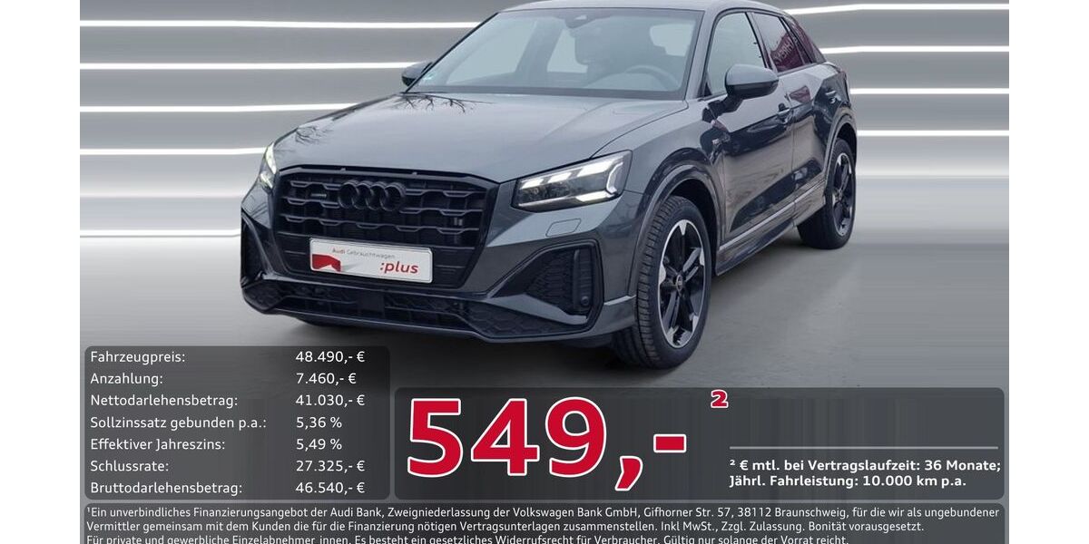 Audi Q2 6.600 km 48.490 &euro; Ingolstadt 85057