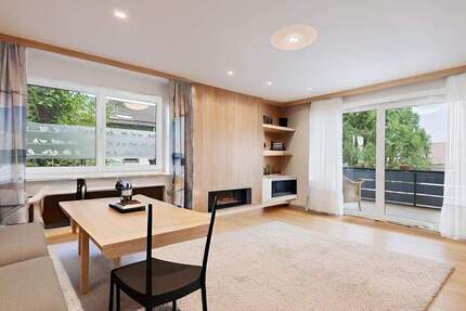 Lichtdurchflutete 3-Zimmer-Wohnung mit Bergblick - ruhige Lage im Herzen von Prien 3 zimmer