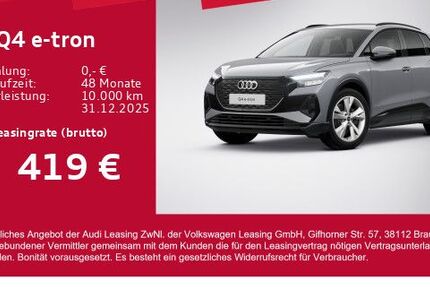 Audi Q4 e-tron 7.506 km 43.980 &euro; Gersthofen 86368