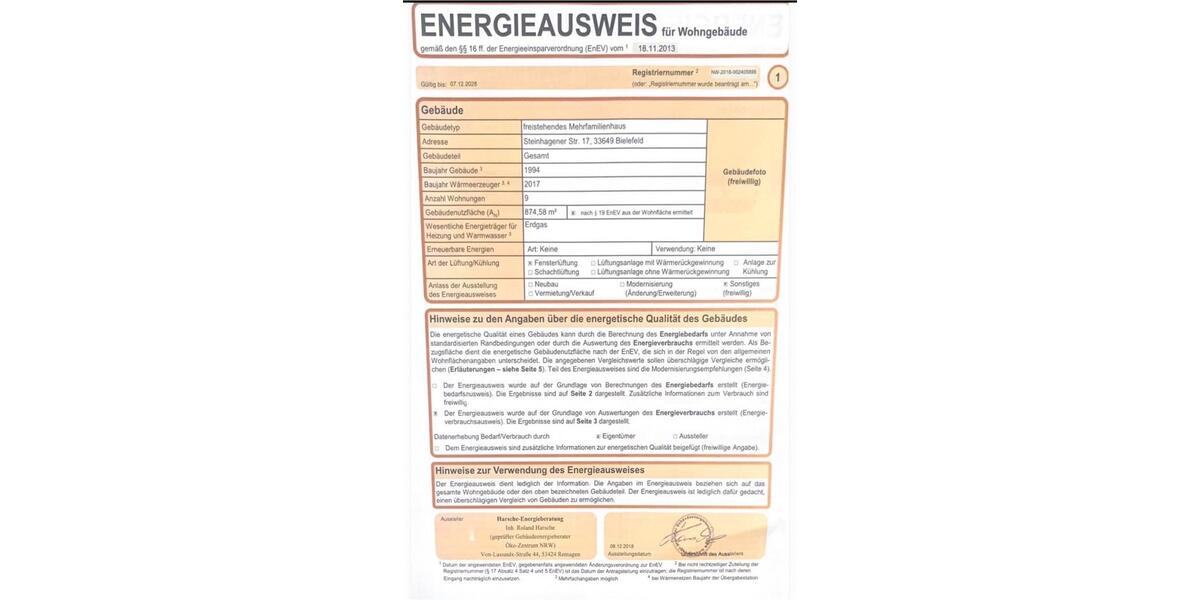 Etagenwohnung Gütersloh Avenwedde - 2 Zimmer, 64 m&sup2;, 142.000&euro; | Angebot:26993464
