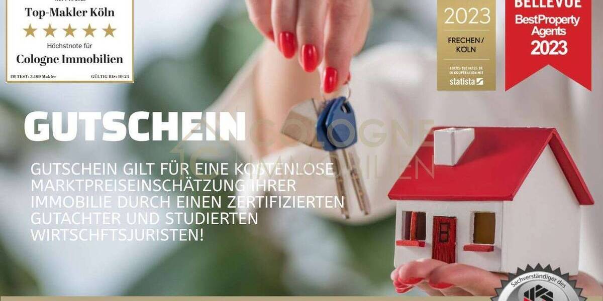 Etagenwohnung Köln Weiden - 3 Zimmer, 82 m&sup2;, 415.000&euro; | Angebot:26656863
