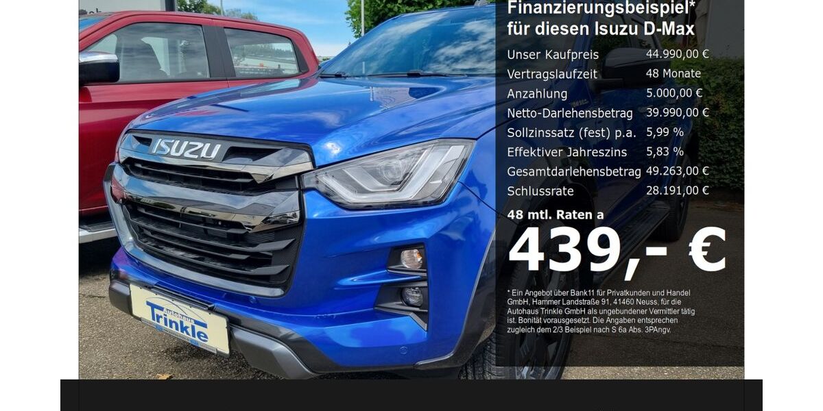 Isuzu D-Max 11.500 km 44.990 &euro; Schorndorf 73614