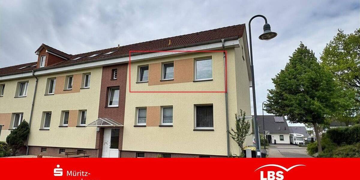 Etagenwohnung Röbel - 3 Zimmer, 58 m&sup2;, 115.000&euro; | Angebot:26499733