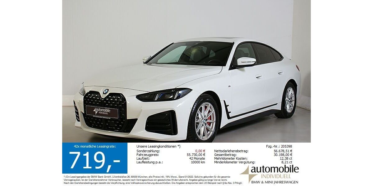 BMW 430 Gran Coupé 24.990 km 51.240 &euro; Paderborn 33100