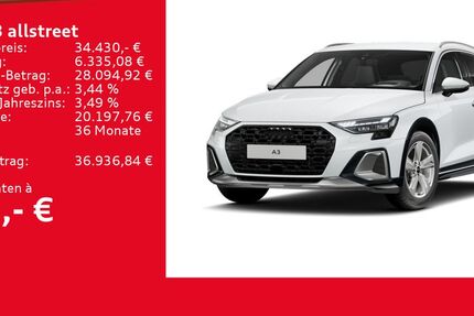 Audi A3 6.143 km 34.430 &euro; Ulm 89073
