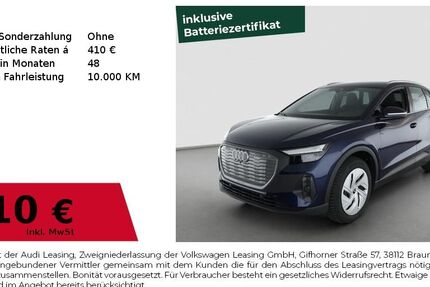 Audi Q4 e-tron 8.064 km 41.480 &euro; Fürth 90763