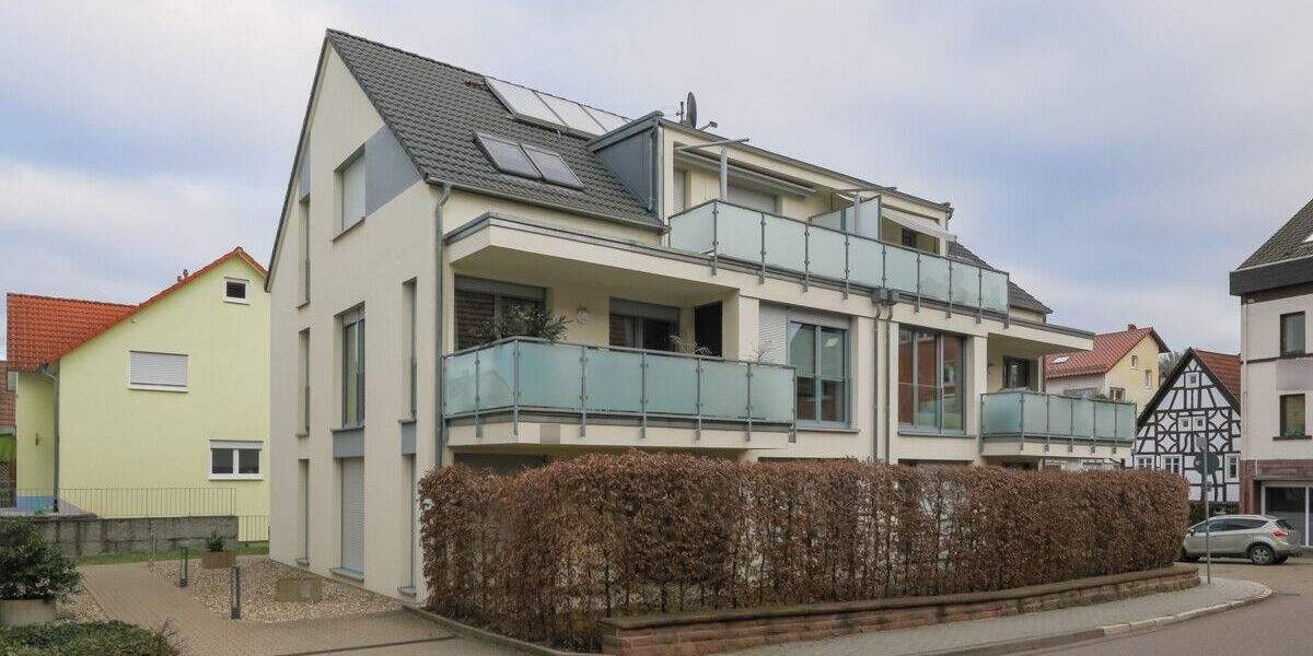 Etagenwohnung Ettlingen / Spessart Spessart - 3 Zimmer, 68 m&sup2;, 270.000&euro; | Angebot:24860342