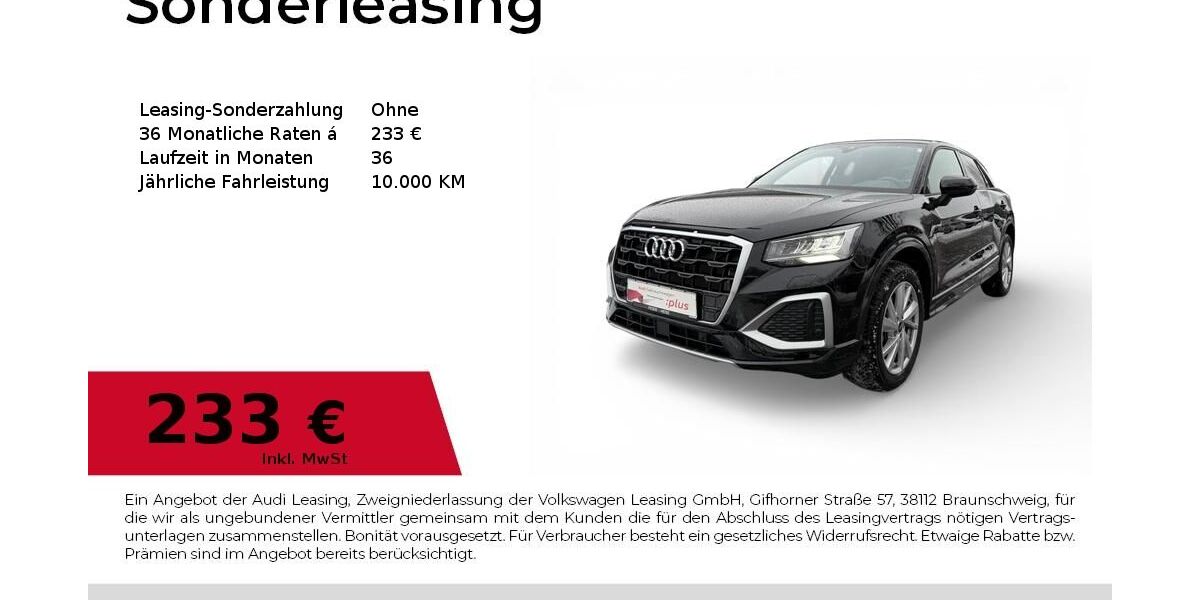 Audi Q2 12.205 km 29.070 &euro; Dessau-Roßlau 06844