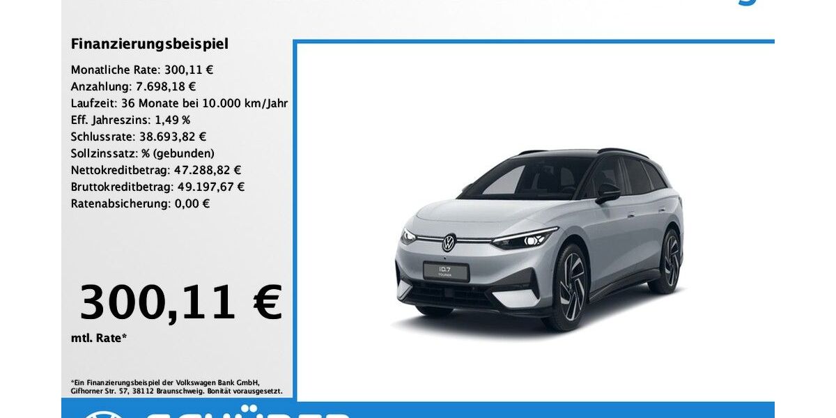 VW ID.7 3.671 km 54.444 &euro; Dießen am Ammersee 86911