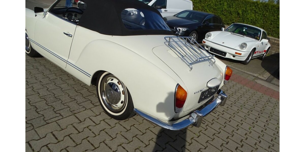 VW Karmann Ghia Cabrio vollstständig restauriert 77.200 km 49.900 &euro; Rodgau 63110