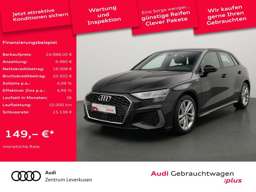Audi A3 76.584 km 24.988 € Leverkusen 51373