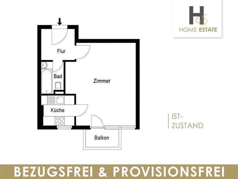 Wohnung zum Kaufen in Berlin 160.000 € 35 m²