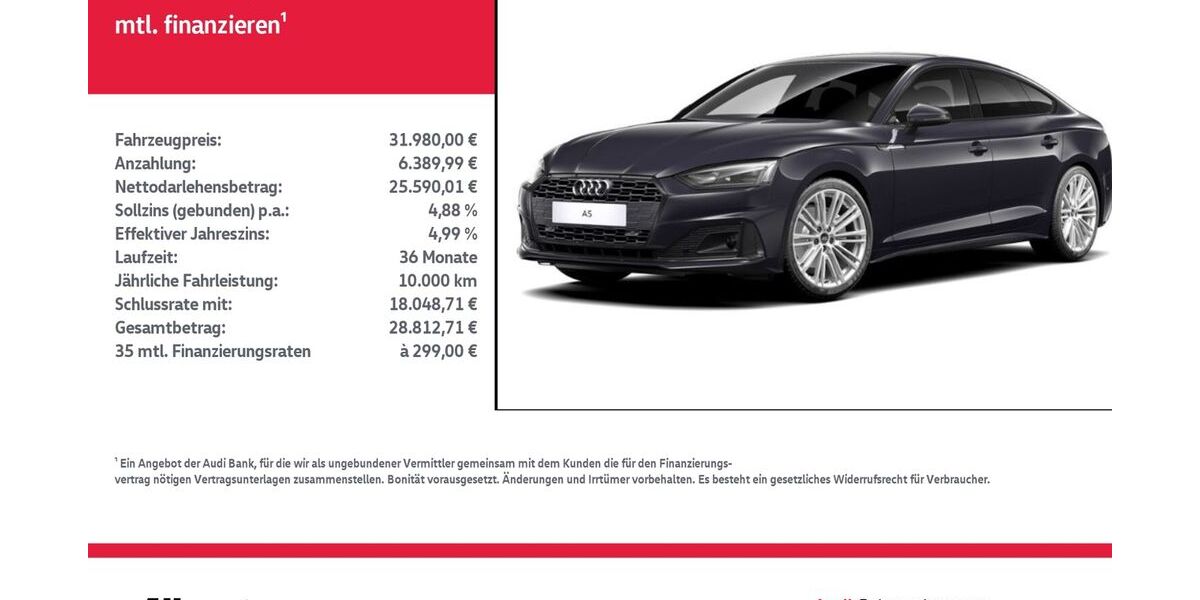 Audi A5 62.090 km 31.980 &euro; Nordhausen 99734
