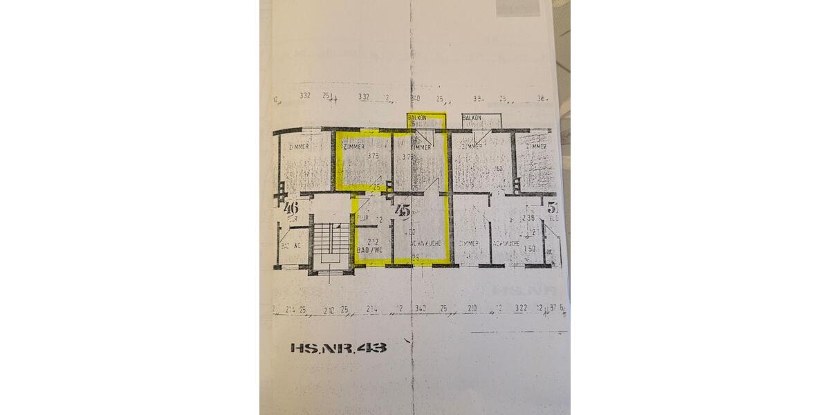 Etagenwohnung Maxhütte-Haidhof Haidhof - 2 Zimmer, 46 m&sup2;, 127.000&euro; | Angebot:26296594