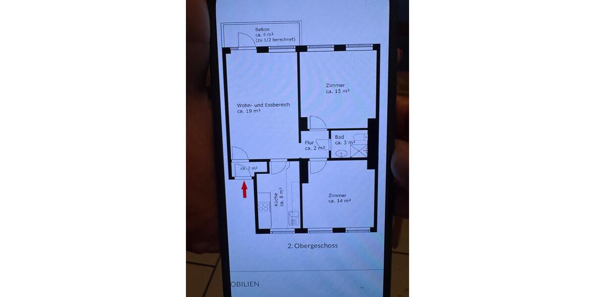 Etagenwohnung Bremen - 3 Zimmer, 65 m&sup2;, 174.999&euro; | Angebot:27113875