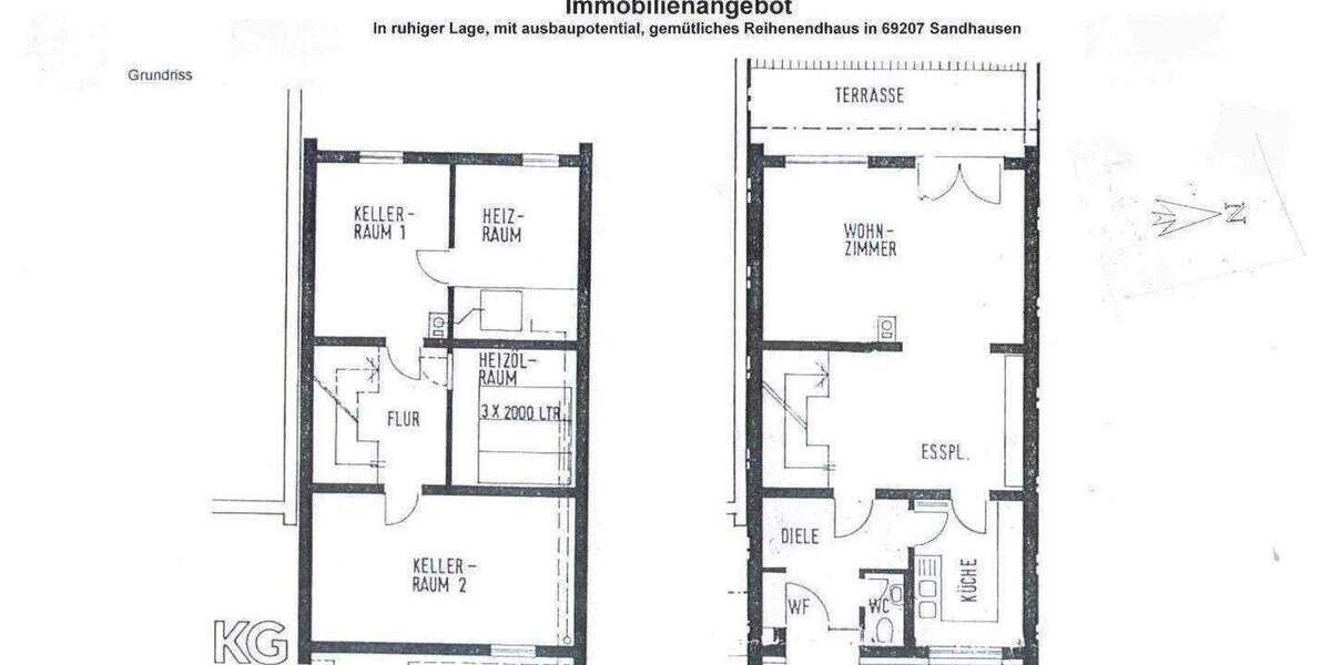 In ruhiger Lage, Reihenendhaus mit Garten und ausbaufähigem Dachgeschoss 5 zimmer