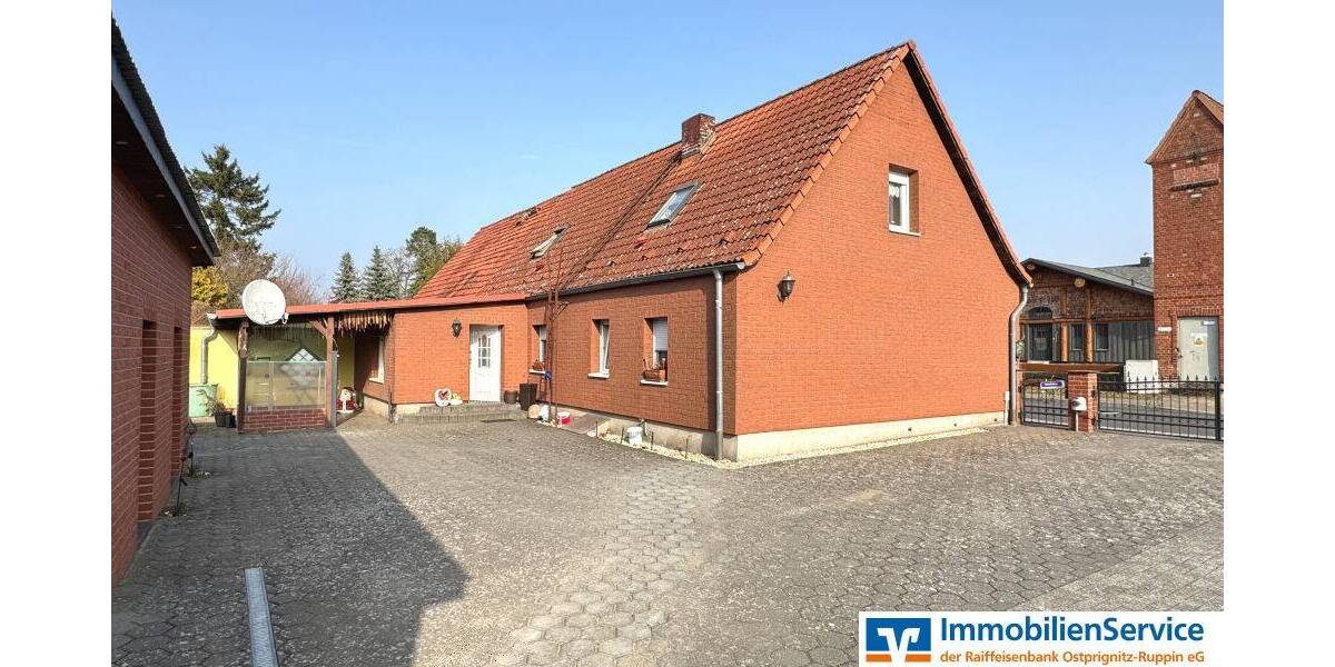 Doppelhaushälfte Kyritz Lellichow - 5 Zimmer, 133 m&sup2;, 285.000&euro; | Angebot:25996290