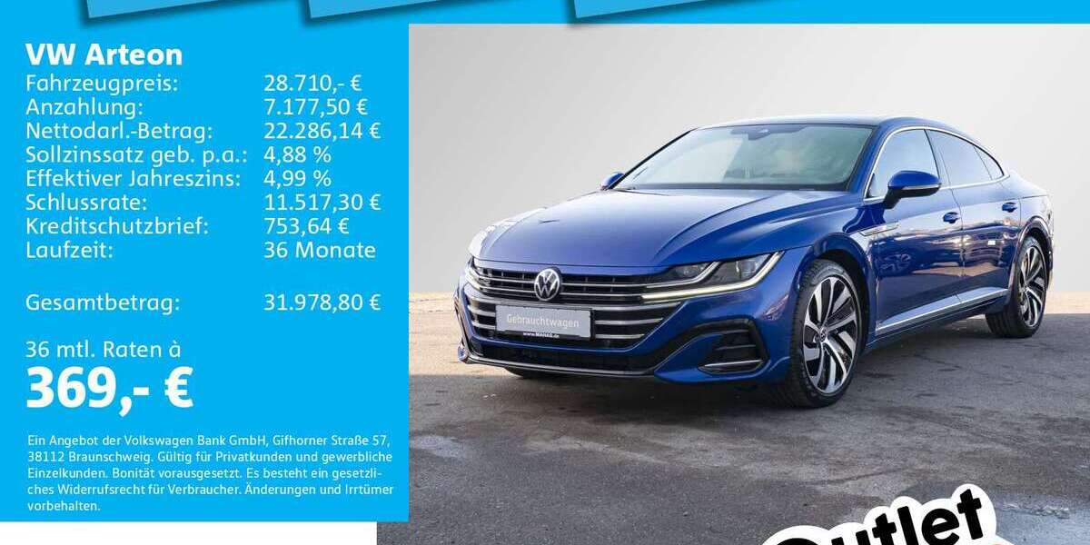VW Arteon 64.866 km 28.710 &euro; München 80935