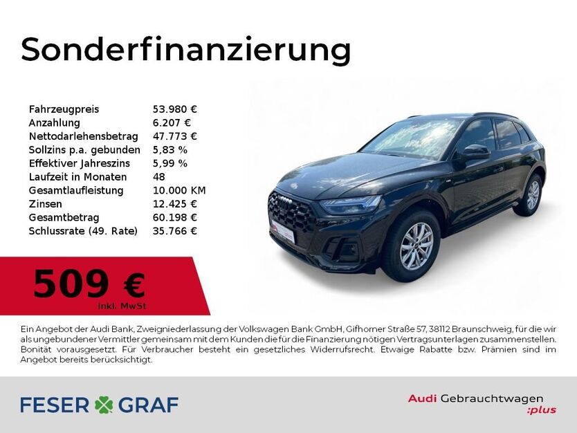 Audi Q5 7.162 km 53.980 € Dessau-Roßlau 06844