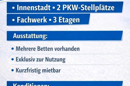 Haus zu vermieten 1-4 Monate 6 zimmer