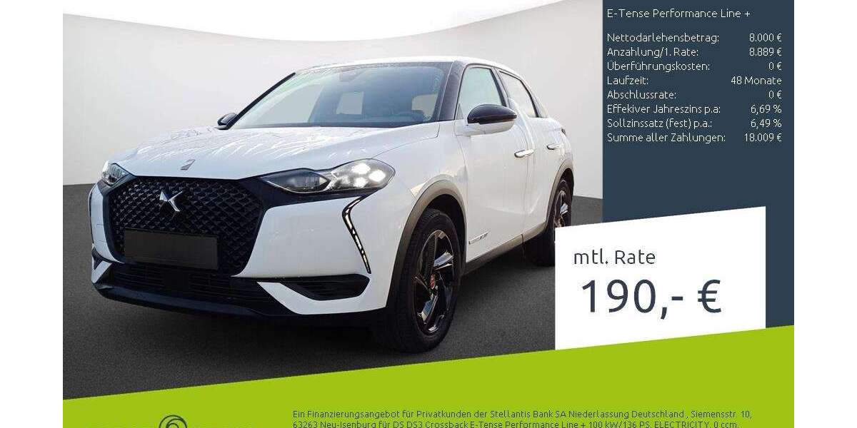 DS Automobiles DS 3 Crossback 33.274 km 16.889 &euro; Borken 46325