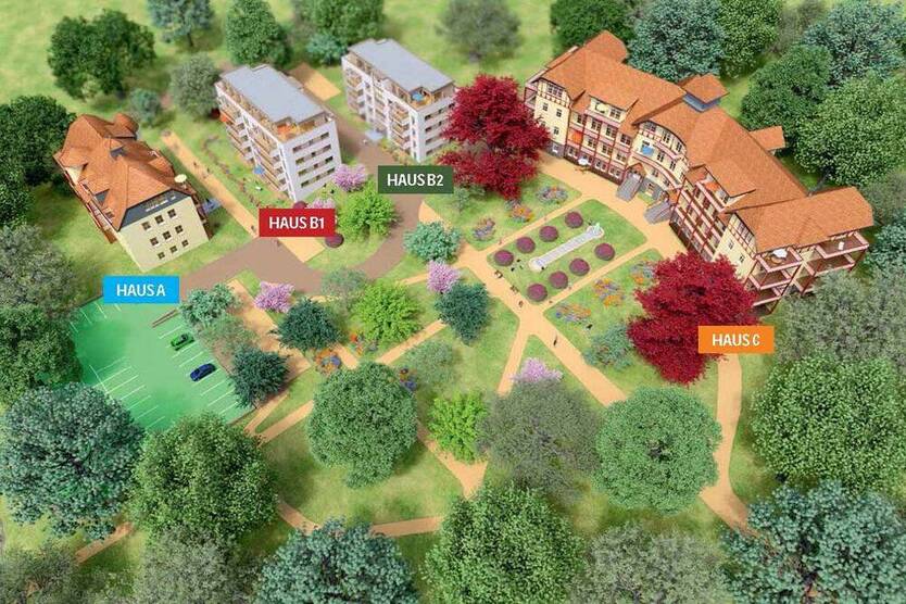 Erstbezug im König-Albert-Park 3 zimmer