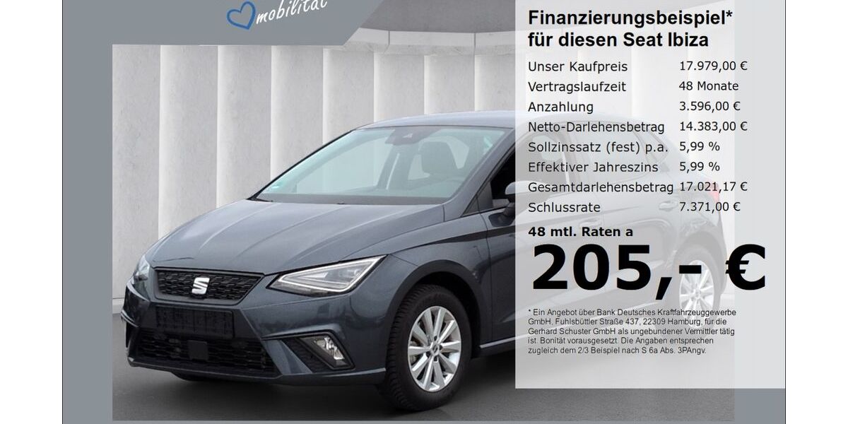 Seat Ibiza 23.026 km 17.979 &euro; Ruhstorf 94099