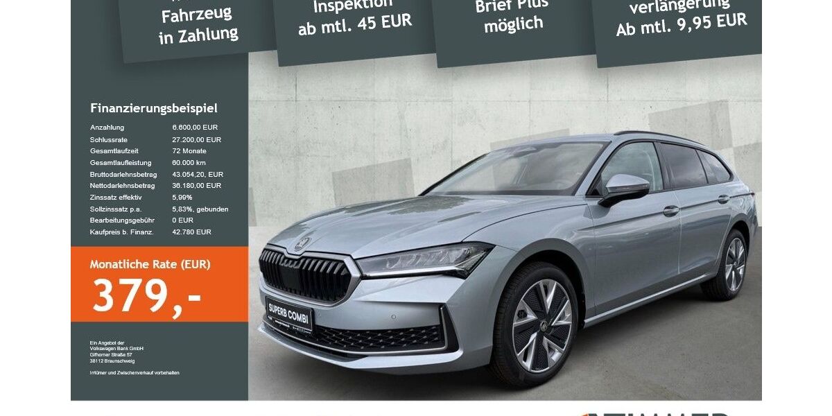 Skoda Superb 27.999 km 36.580 &euro; Nordhorn 48529