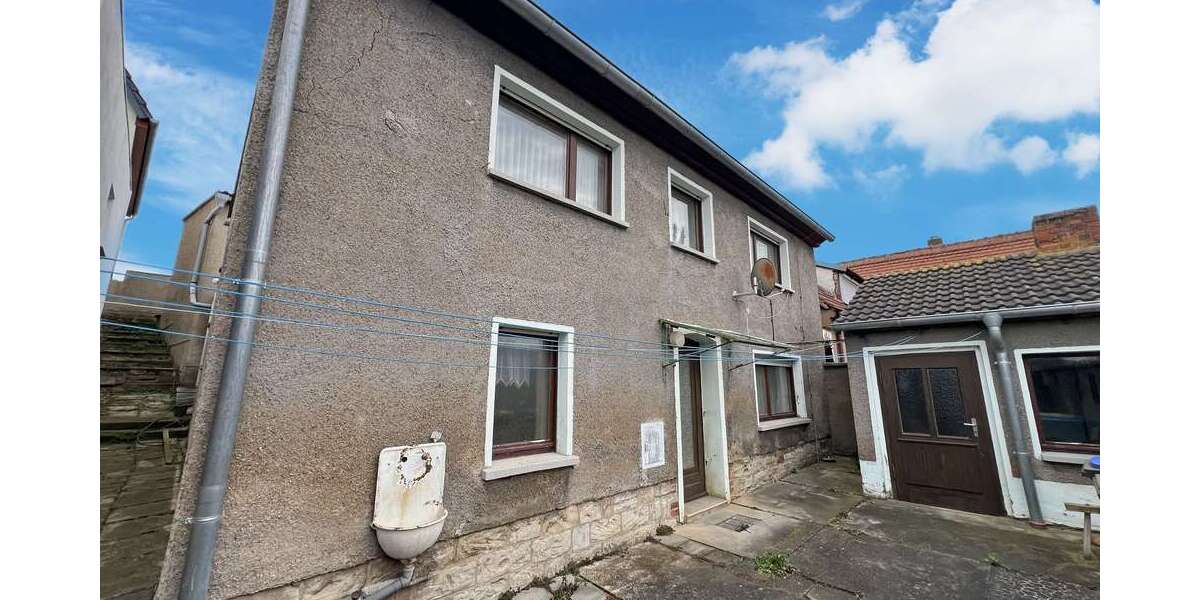 Einfamilienhaus Roßleben - Wiehe Wiehe - 4 Zimmer, 98 m&sup2;, 27.000&euro; | Angebot:25082385