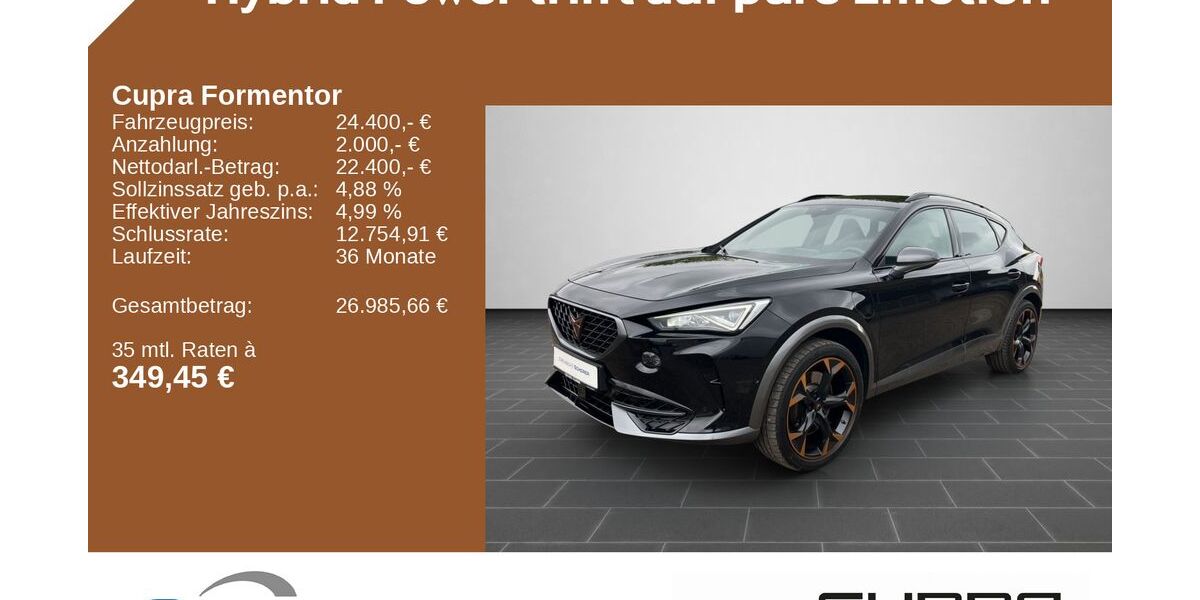 Cupra Formentor 76.778 km 24.400 &euro; Alzey 55232