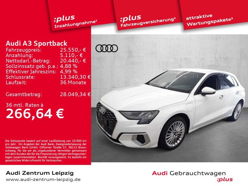 Audi A3 26.871 km 25.550 € Leipzig 04277