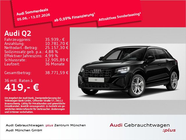 Audi Q2 8.126 km 35.939 &euro; Eching 85386