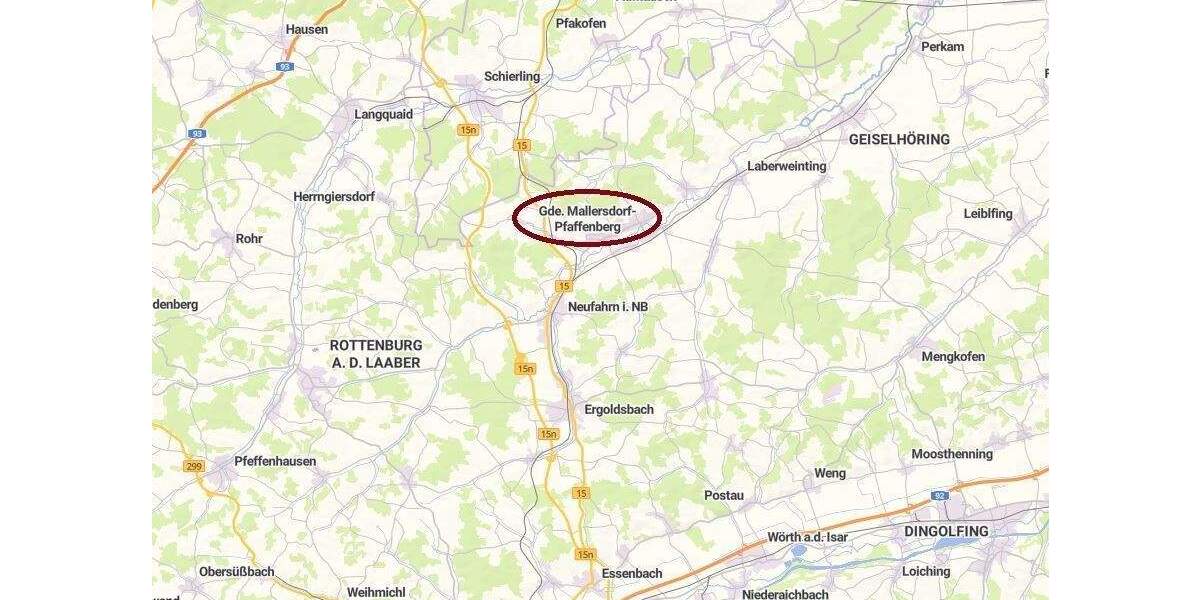 Etagenwohnung Mallersdorf-Pfaffenberg Mallersdorf - 2 Zimmer, 56 m&sup2;, 590&euro; | Angebot:25032978