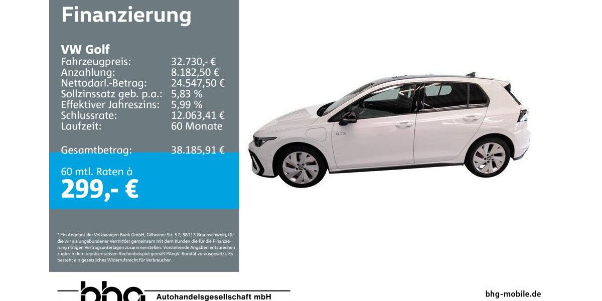 VW Golf 3.785 km 32.730 &euro; Reutlingen 72770