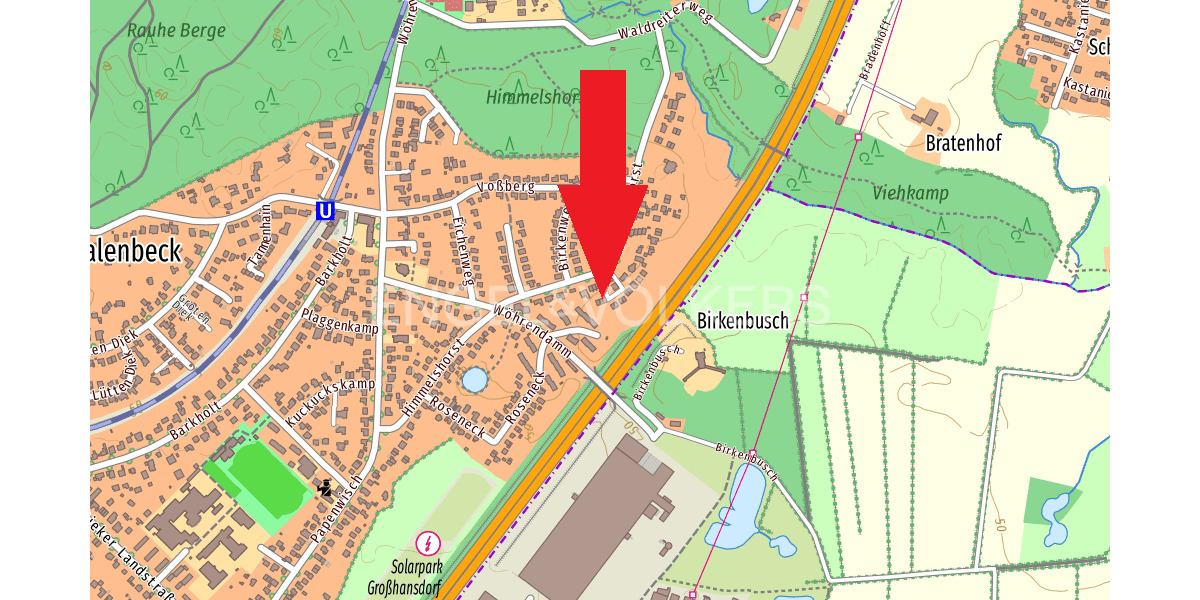 Reihenendhaus Großhansdorf - 5 Zimmer, 127 m&sup2;, 525.000&euro; | Angebot:26247774