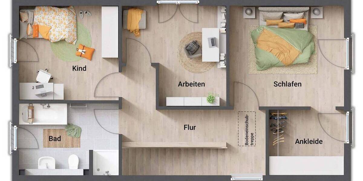 Einfamilienhaus Sendenhorst Albersloh - 4 Zimmer, 125 m&sup2;, 270.690&euro; | Angebot:25734149