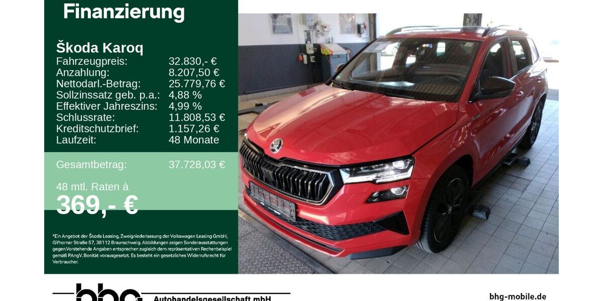 Skoda Karoq 35.337 km 32.830 &euro; Balingen 72336