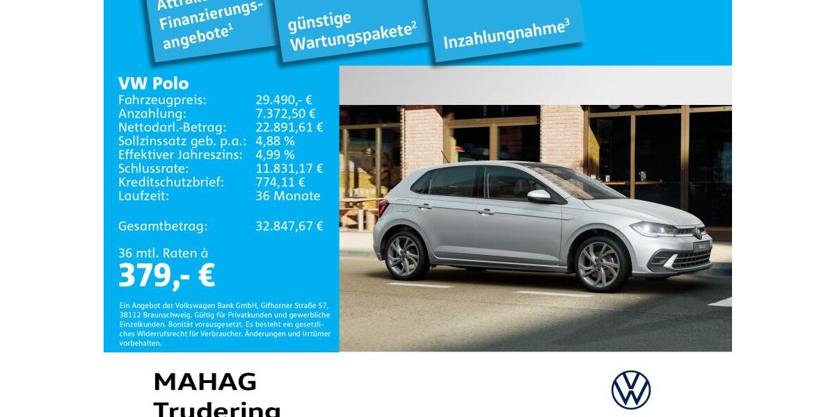VW Polo 3.000 km 29.490 € München 81825