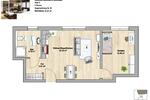 Neuwertige 2-Zimmer-Wohnung, zentral in Reutlingen, 01.0701.08