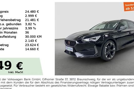 Cupra Leon 21.100 km 24.480 &euro; Fürth 90763