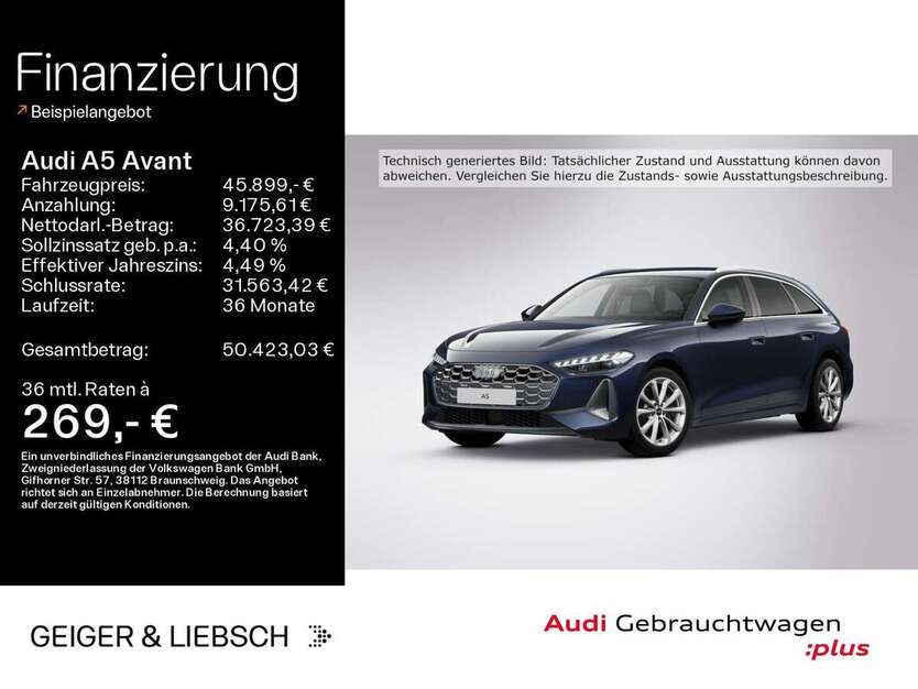 Audi A5 27.200 km 45.899 € Linsengericht 63589