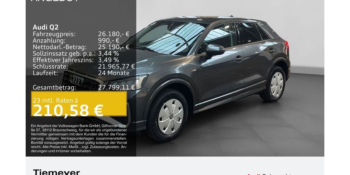 Audi Q2 6.430 km 26.180 &euro; Plettenberg 58840