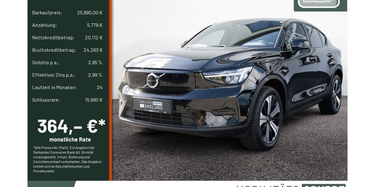 Volvo C40 52.614 km 24.890 &euro; Engelskirchen 51766