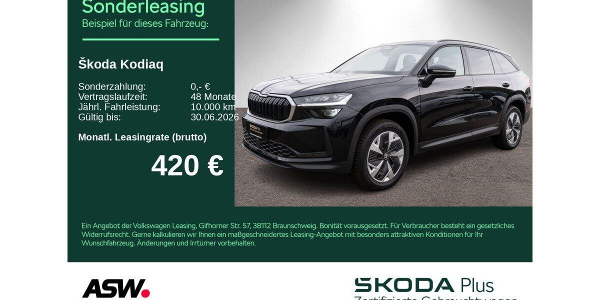 Skoda Kodiaq 24.700 km 43.860 &euro; Heilbronn 74076