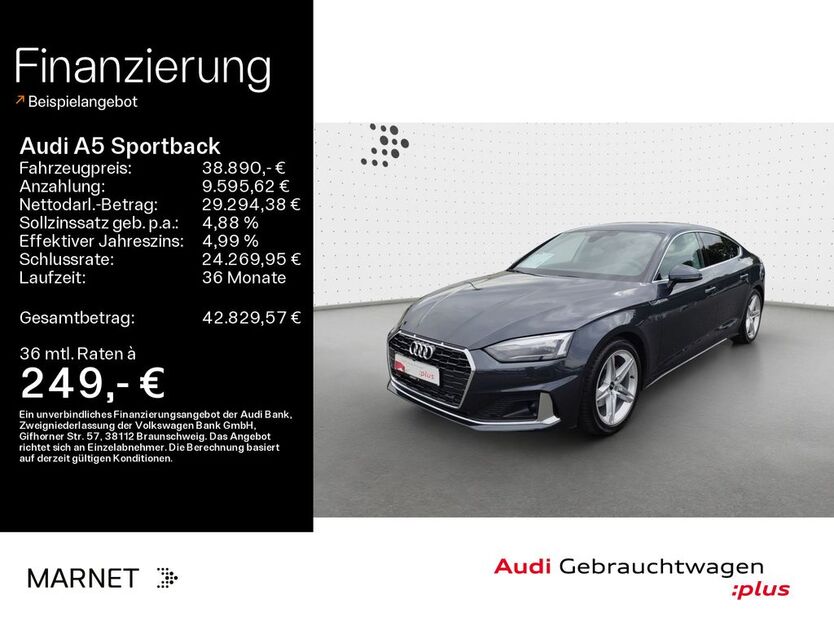 Audi A5 9.536 km 38.890 € Bad Nauheim 61231