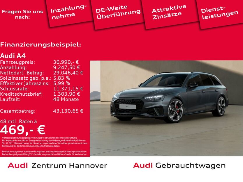 Audi A4 25.349 km 36.990 € Hannover 30179