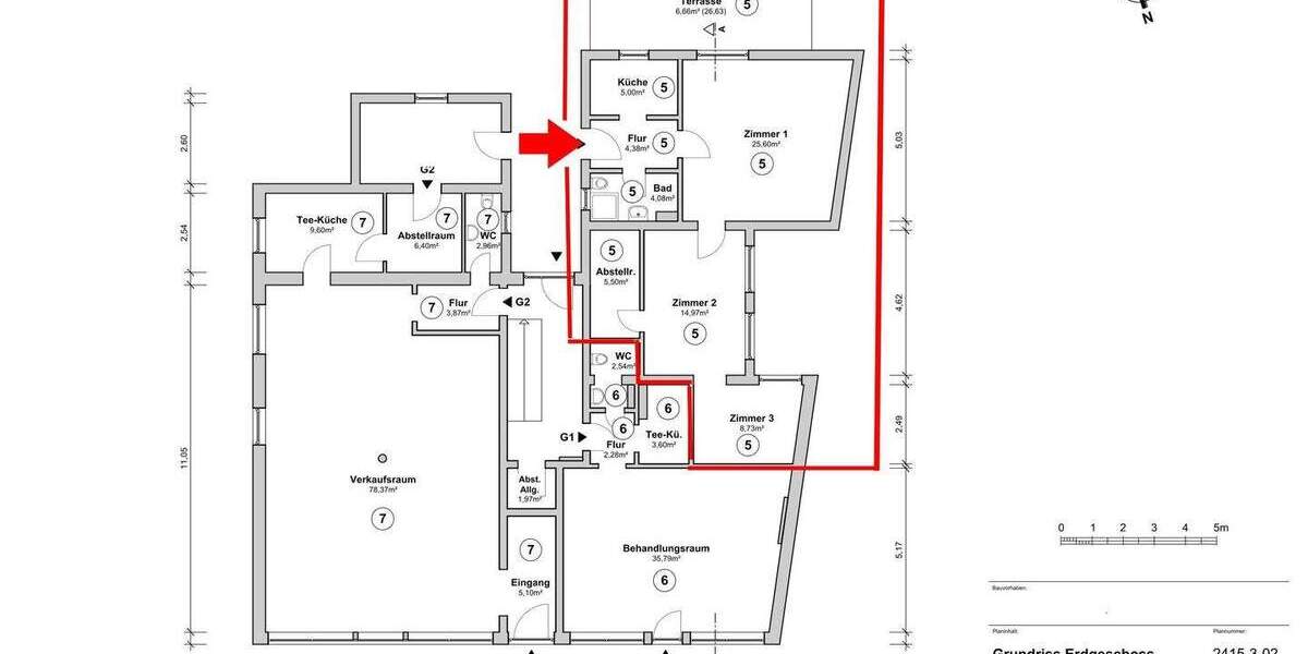 Etagenwohnung Wedel - 2 Zimmer, 75 m&sup2;, 248.000&euro; | Angebot:26128549