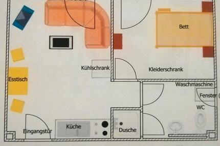 Wohnung Celle - 2 Zimmer, 34 m&sup2;, 350&euro; | Angebot:26412856