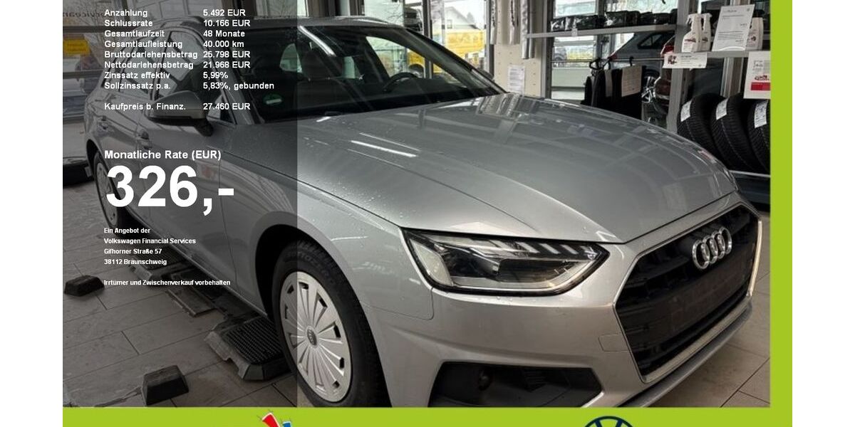 Audi A4 65.926 km 25.130 &euro; Mainburg 84048